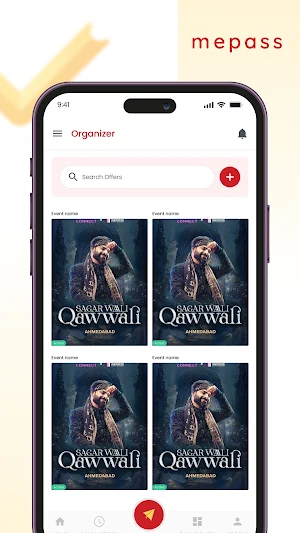 MePass Organizer Screenshot 1