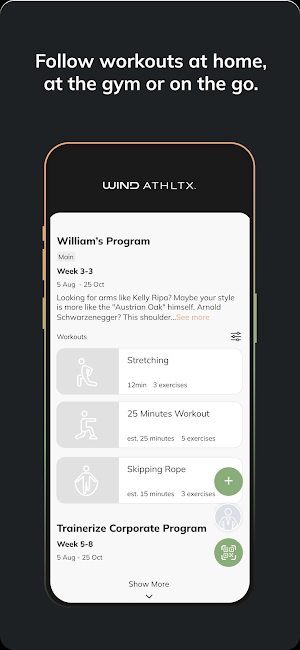 WIND ATHLTX Screenshot 3