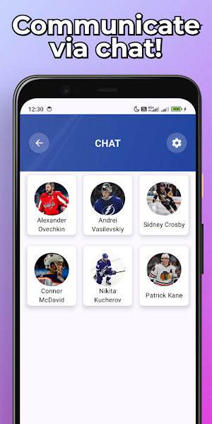 Hockey Players Fake Video Call Screenshot 2