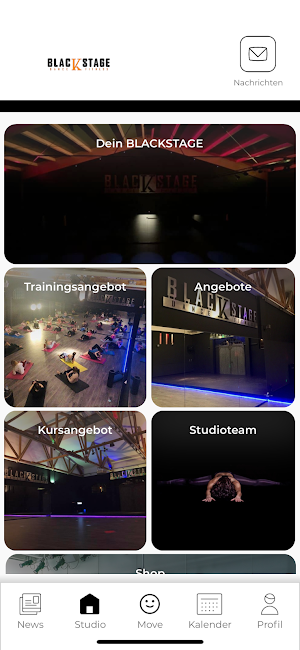 BLACKSTAGE Screenshot 1