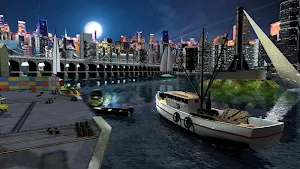 Fishing Boat Simulator 2019 : Boat and Ship Games Screenshot 2