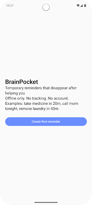 BrainPocket Screenshot 0