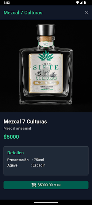 Mezcal Siete Culturas Screenshot 1