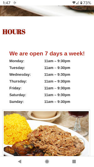 El Siboney Restaurant Screenshot 3