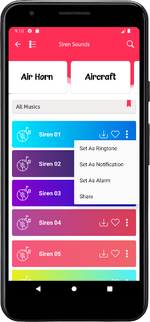 Siren Sounds Screenshot 3