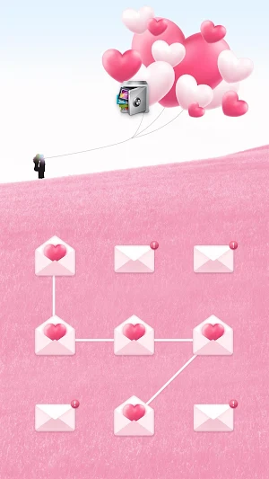 AppLock Live Theme Kiss – Paid Theme Screenshot 0