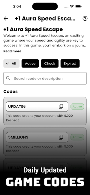 RBX Codes For RBLX Screenshot 1