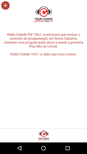 Rádio Cidade de Itapema Screenshot 2