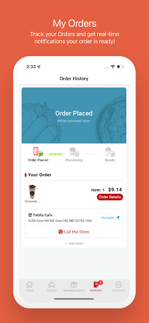 Peblla Cafe Screenshot 1