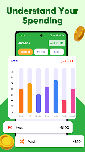 Money Tracker: Budget Screenshot 2