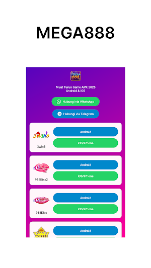 Mega888 - Portal APK Malaysia Screenshot 3