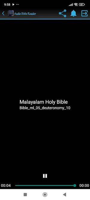 Audio Bible Reader Screenshot 2