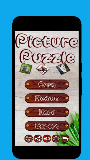 Cat Picture Making Puzzle Screenshot 0