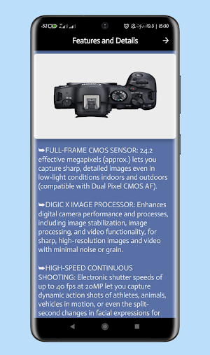 canon eos r6 mark ii guide Screenshot 1