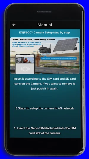 ENJFEOCY Camera Guide Screenshot 2
