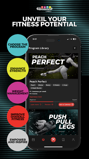 THE PERFORMANCE LAB APP Screenshot 1