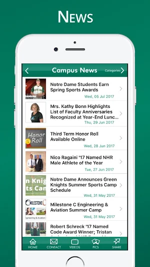 Notre Dame High School – West Haven Screenshot 2