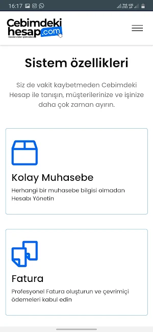 Cebimdeki Hesap Screenshot 1