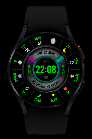 WR 021 Hybrid Watch Face Screenshot 2