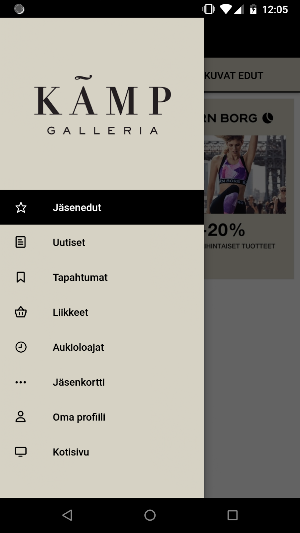 Kamp Galleria Screenshot 0