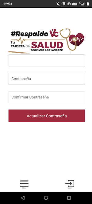 Respaldo VC Tu Tarjeta  Salud Screenshot 3
