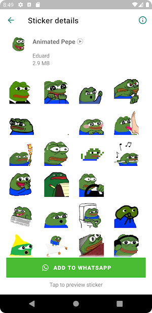7TV Emotes for WhatsApp Screenshot 3
