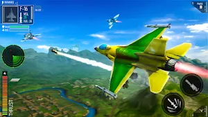 Air Fighting Jet Airplane Games 2021 - Plane Games Screenshot 3