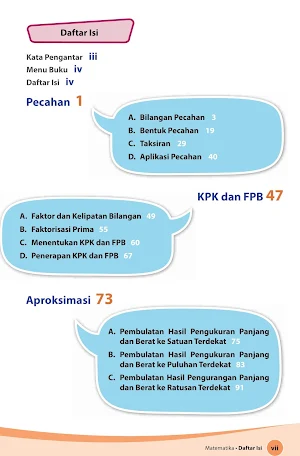 Buku Matematika Kelas 4 K13 Screenshot 1