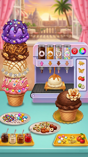 Donut - Ice Cream Sweet Game Screenshot 2