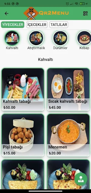 Qr Menu Screenshot 1