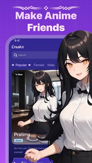 CrushX: Fantasy Roleplay Chat Screenshot 3
