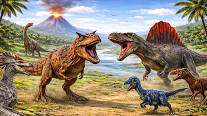 Jurassic Primal Dino Clash 3D Screenshot 1