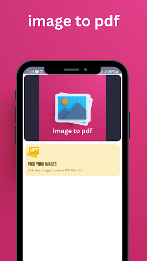 image to pdf converter JPG PNG Screenshot 0
