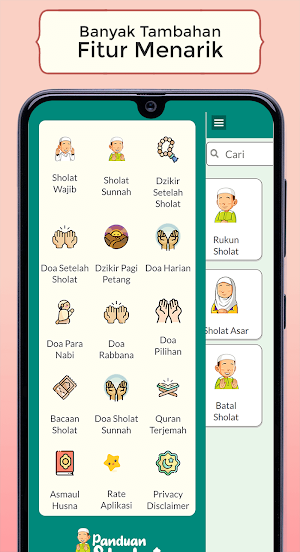Panduan Sholat Wajib & Sunnah Screenshot 3