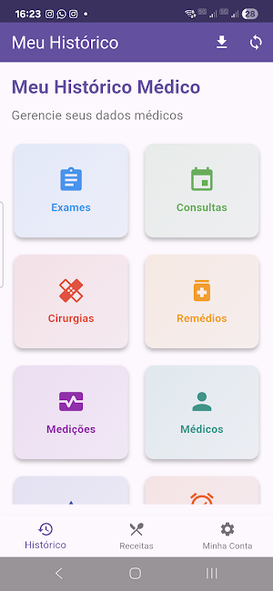 Diario Clinico Screenshot 1