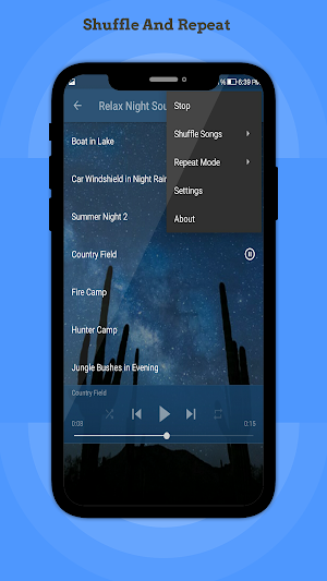 Relax Night Sounds Screenshot 2