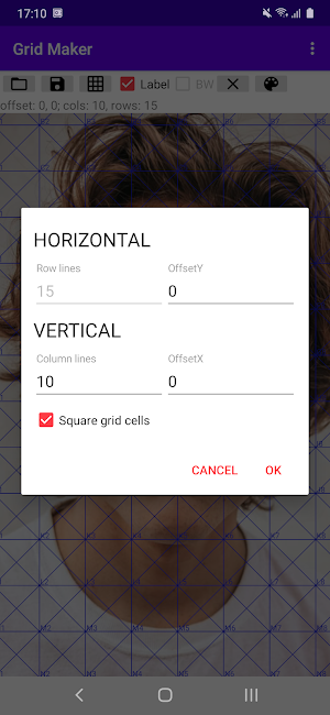 Grid Drawing Tool Screenshot 1