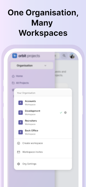 Orbit Projects Screenshot 1