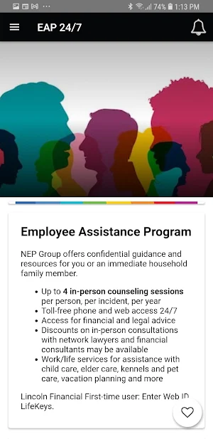 NEP Benefits Screenshot 1