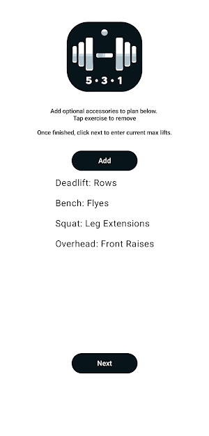 5-3-1 Program Builder Screenshot 3
