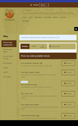 Piatto Romano Screenshot 2