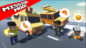 Crazy Road: Fast Food Truck Screenshot 0