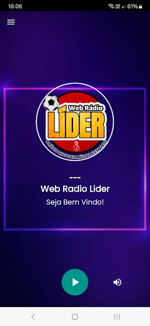 Web Rádio Lider Screenshot 0