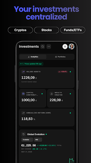 Capital Tracker Screenshot 2