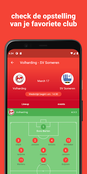RKVV Volharding Screenshot 2