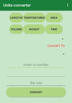 all units converter-convert Screenshot 0