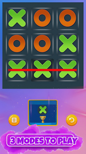 Tic Tac Toe 2 Player: XO 2024 Screenshot 2