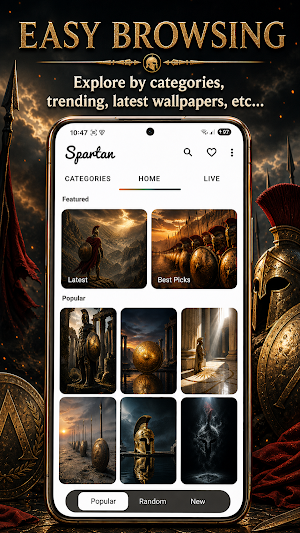 Spartan Wallpapers Live 4K Screenshot 3