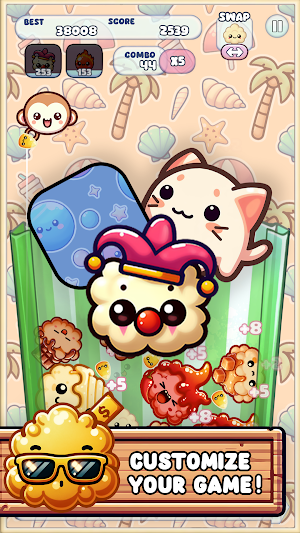 Popcorn Fever Suika Merge Screenshot 3