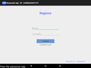 Restaurant App Screenshot 0